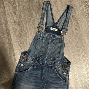 Madewell denim overalls